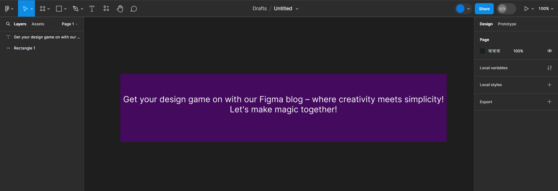 Start with Figma