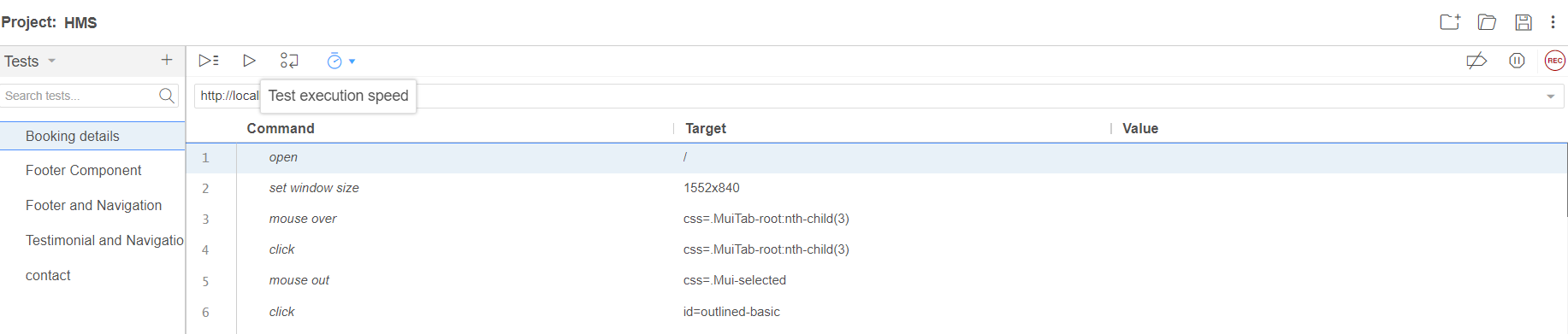 Running Tests with Selenium IDE